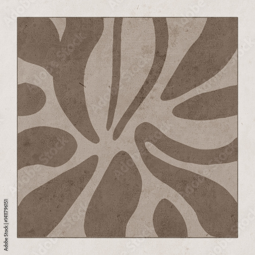 Abstract background in vintage style. Stylized old with grain. For use in graphics, for printing on wall decorations.
