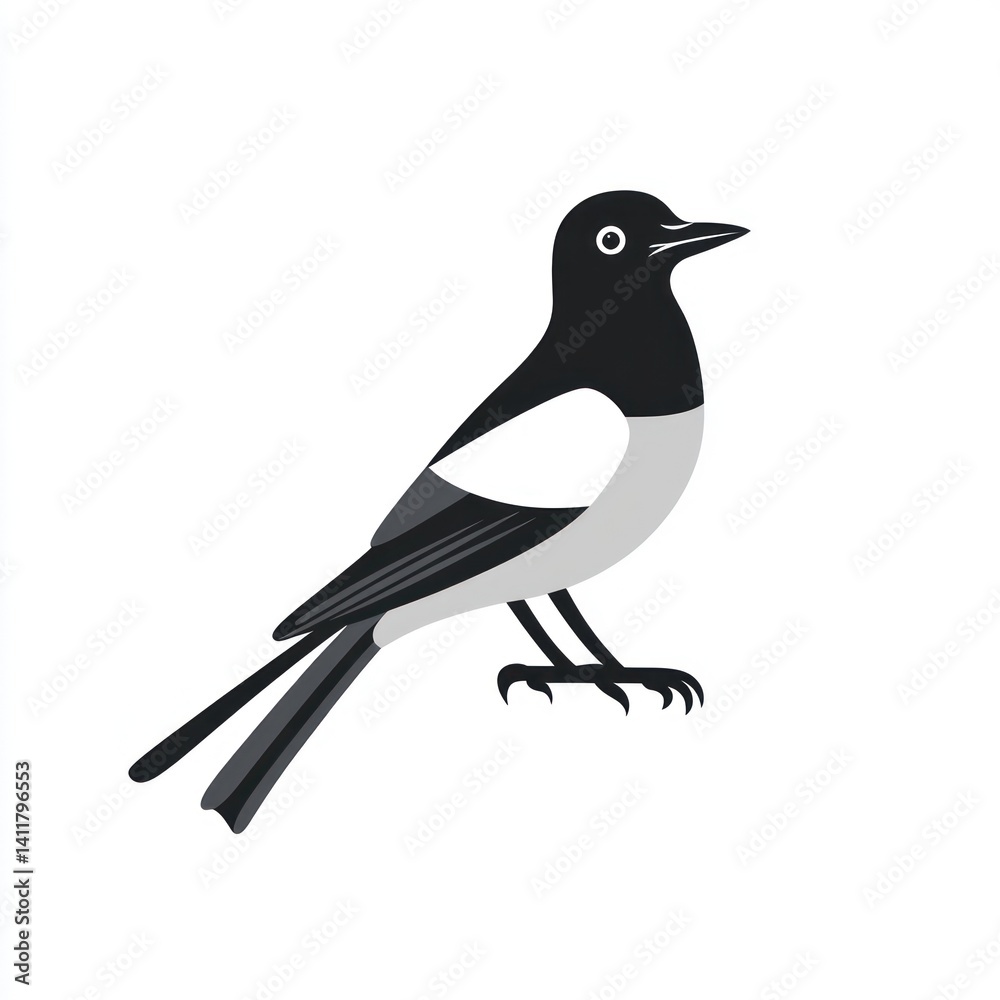 Obraz premium Bird Silhouette Logo