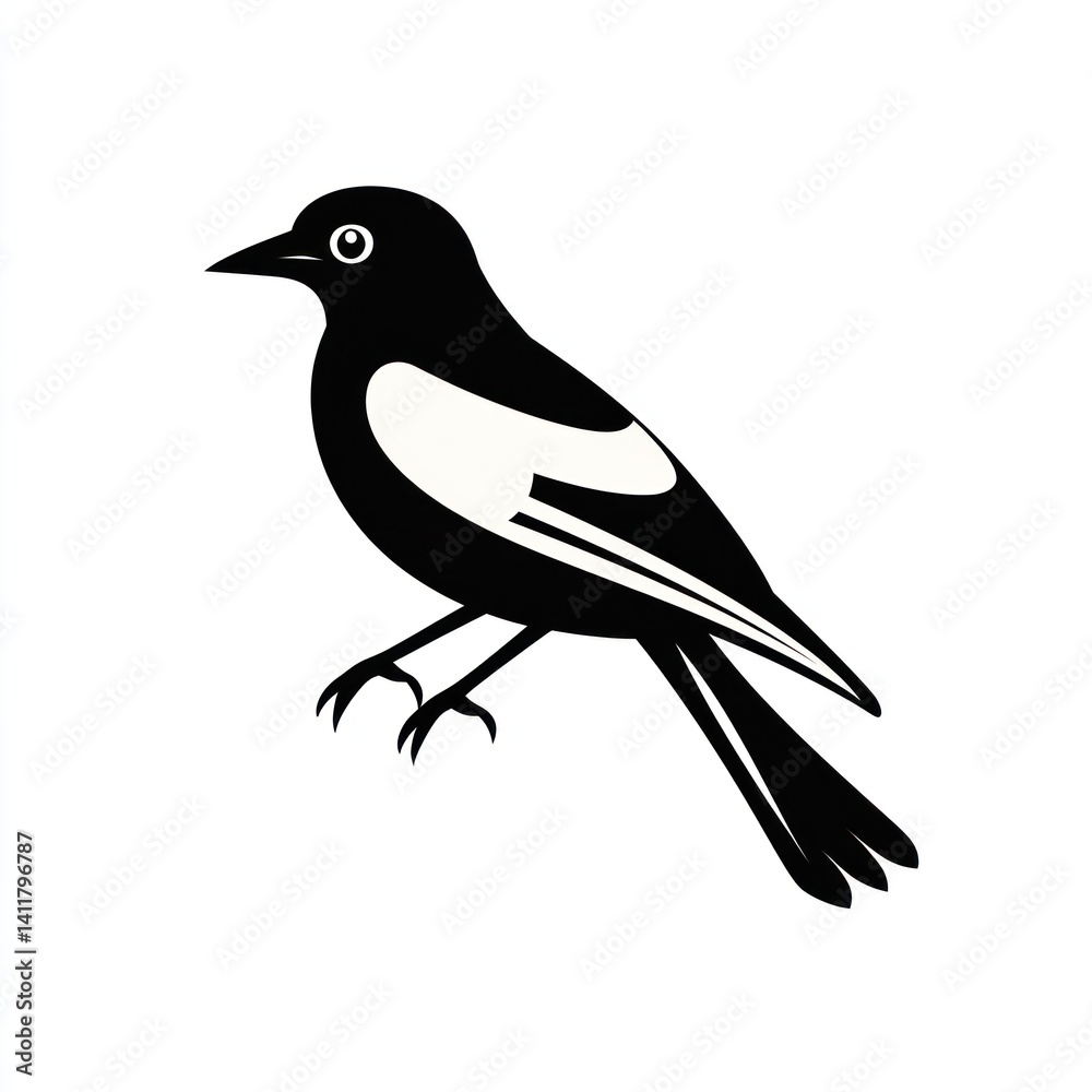 Obraz premium Bird Silhouette Logo