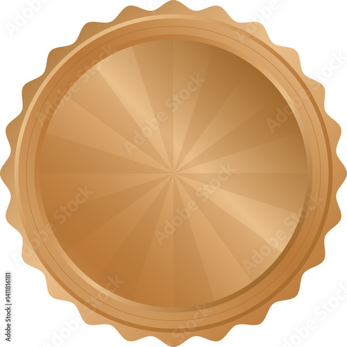 Bronze Medal Badge Element