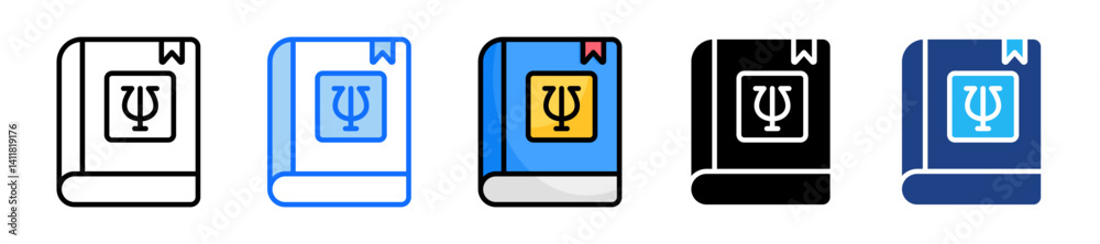 Learning Icon Set Multiple Style Collection Learning Icon Set Multiple Style Collection