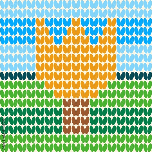 Fabric pattern, wool pattern, pattern, knitting pattern, background