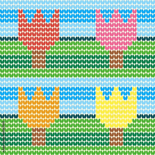 Fabric pattern, wool pattern, pattern, knitting pattern, background