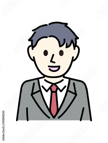 スーツの男性