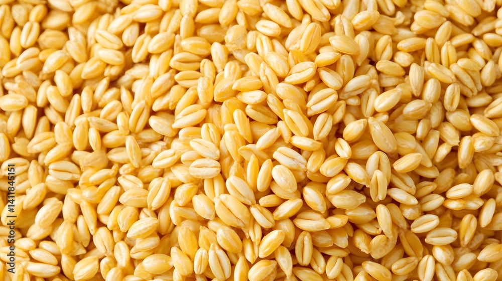 Golden Wheat Grains Background Texture Close Up Golden Wheat Grains Background Texture Close Up