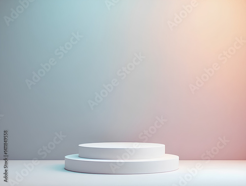 Abstract background, mock up scene geometry shape podium for product display,tridimensionnel, abstrait, publicité.