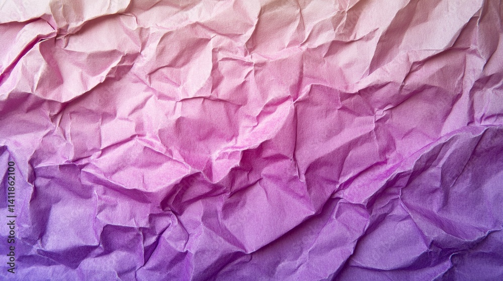 custom made wallpaper toronto digitalCrumpled Paper Texture with Gradient Pink and Purple Shades