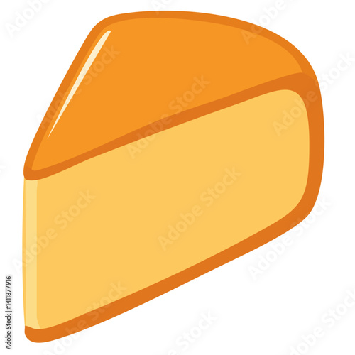 Käse Stück junger Gouda