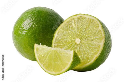 Overhead fresh lime kitchen