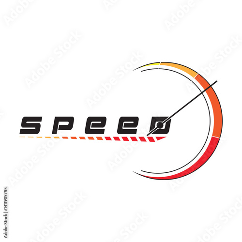 speed meter pandom icon vector illustration template design