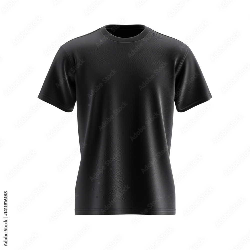 This black short sleeve t-shirt showcases a simple design ideal for everyday wear. The fabric appears soft and comfortable, suitable for casual outings or lounging This black short sleeve t-shirt showcases a simple design ideal for everyday wear. The fabric appears soft and comfortable, suitable for casual outings or lounging
