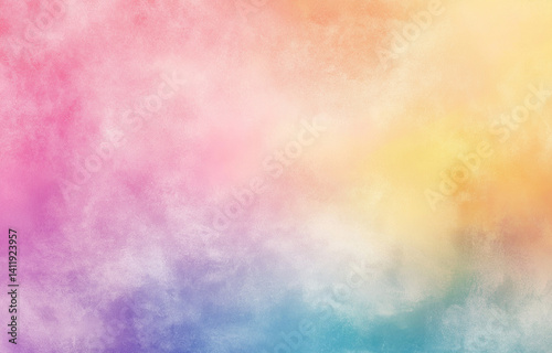 Soft pastel rainbow gradient background with delicate texturesSoft pastel rainbow gradient background with delicate textures