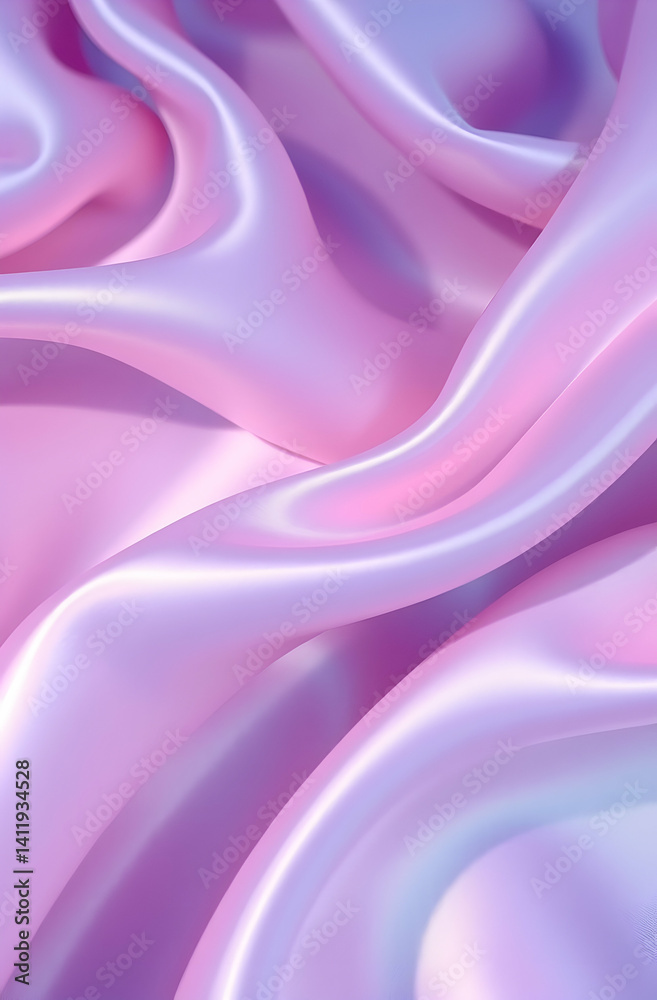 Obraz premium Moonstone silk glows like starlit mist, evoking serene beauty and whispered dream trails. .