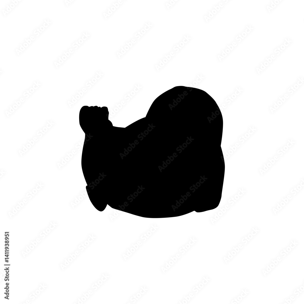 Silhouette or the Pinnipeds or Seals, can use for Logo, Pictogram, Aquatic Animal, Poster or Graphic Design Element. Vector Illustration Silhouette or the Pinnipeds or Seals, can use for Logo, Pictogram, Aquatic Animal, Poster or Graphic Design Element. Vector Illustration