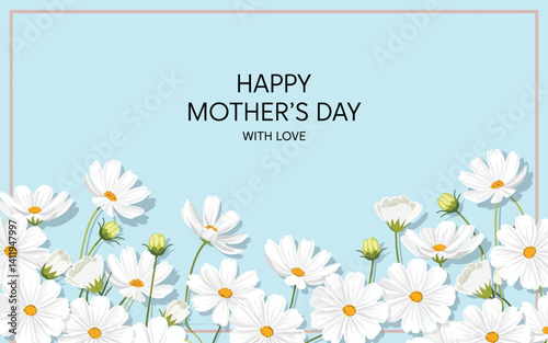 Happy Mother's Day Floral Frame