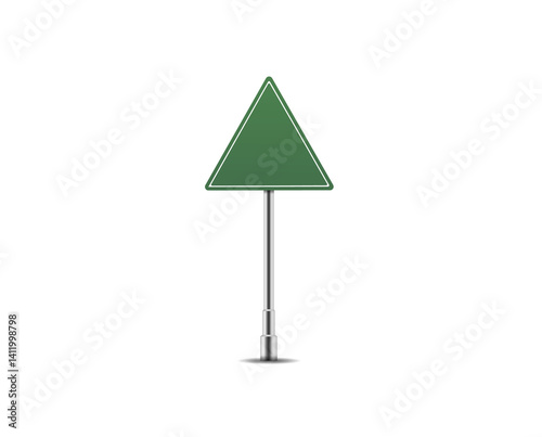 PNG billboard board pole isolated green destination background alert road street pointer set vector sky plate information triangle object control collection highway panel