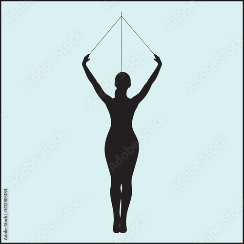 Acrobat Silhouette, Flexibility