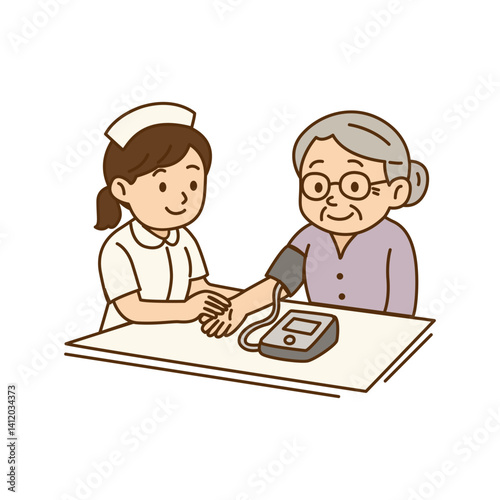 high blood pressure and hypertension disease concept