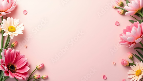 A modern photo stock image designed for Mothers Day social media posts exhibiting stylish visuals engaging composition and vibrant elements to boost online engagement in  Photo Stock  Concept  and emp