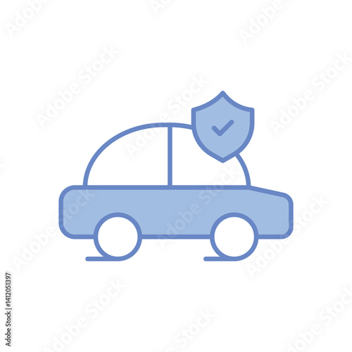Car Insurance Vector icon