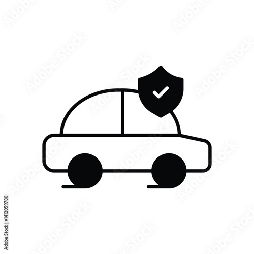 Car Insurance Vector icon