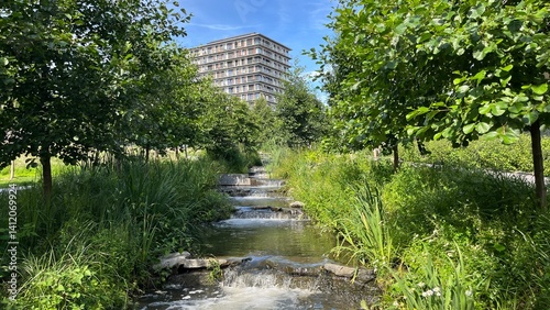 Photography Oslo Modern Landscape Architecture and Urbanization.