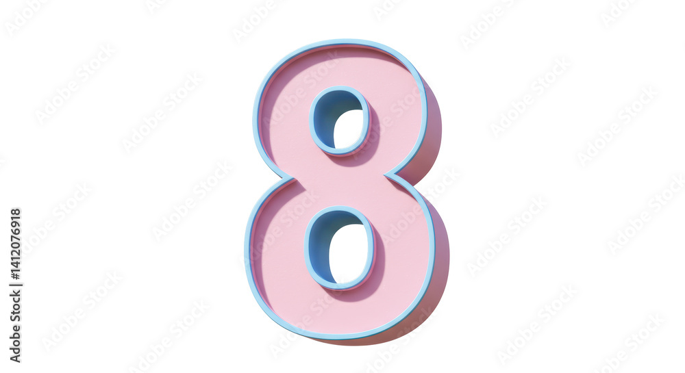 Isolated Number Eight