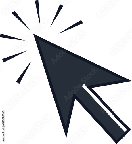 black arrow sign