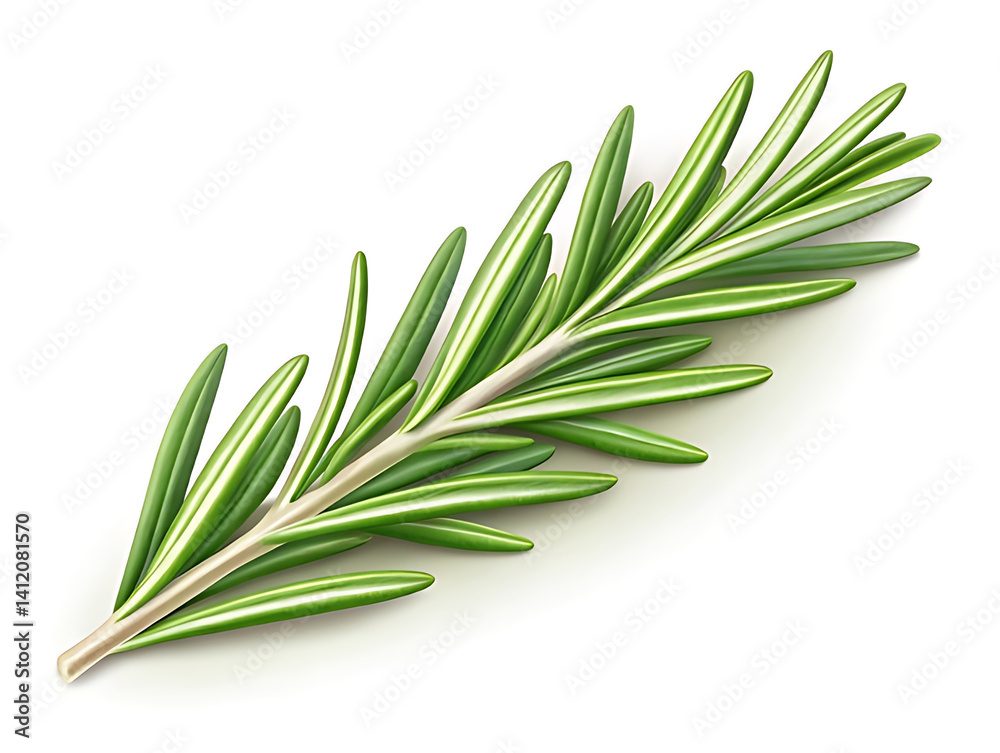 Fototapeta premium Fresh Rosemary Herb, Aromatic Culinary Ingredient