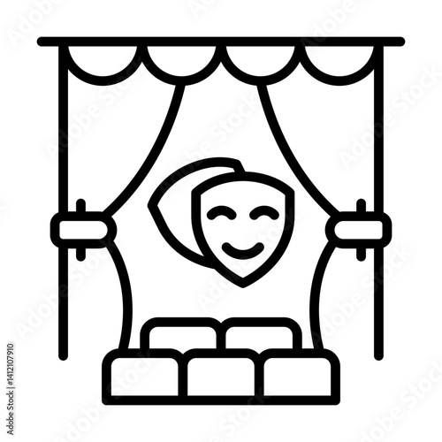 theater single icon