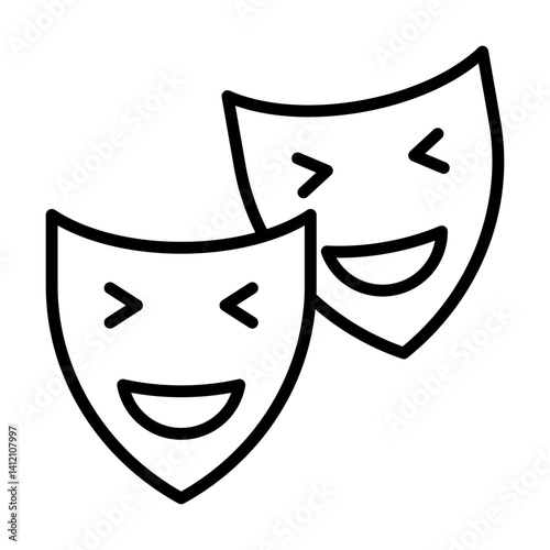 comedy single icon