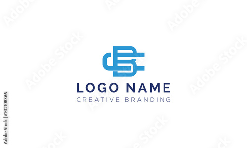 Minimalist BC Logo for Branding and Identity.