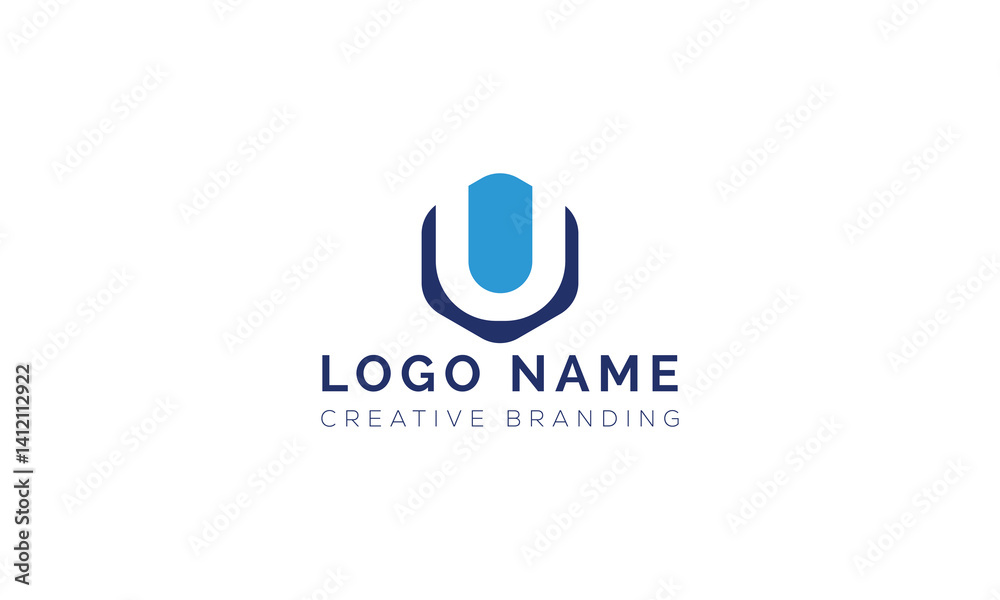 Minimalist U Logo for Branding and Identity. Minimalist U Logo for Branding and Identity.