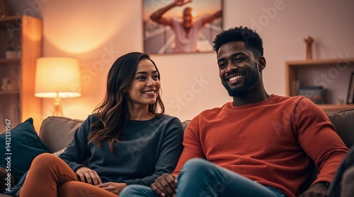 Generative AI. love of different nationalities, international love