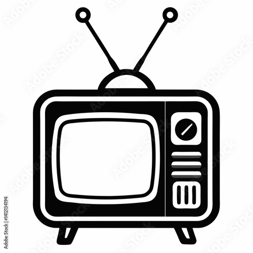 retro tv set