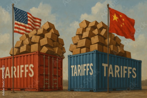 Tariffs Impact on Trade Between the United States and China With Shipping Con...