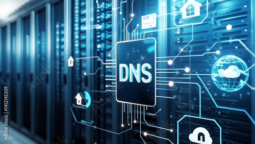 DNS and Server Room – Core Infrastructure of Internet Connectivity and Networking
