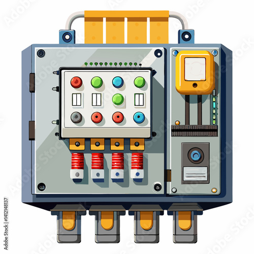 Circuit Breaker Panel Isolated