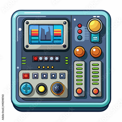 Touchscreen Button Panel Display