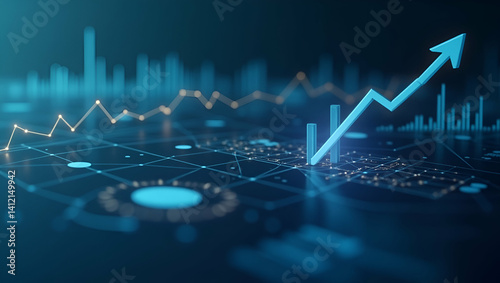 Mid-Year Review Process: Enhance Performance Analytics & Systematic Evaluation for Corporate Assessments in Photo Stock Concept with Left-Side Empty Space