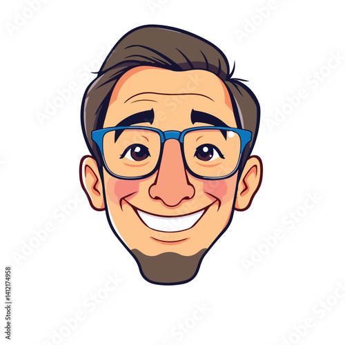 man with glasses