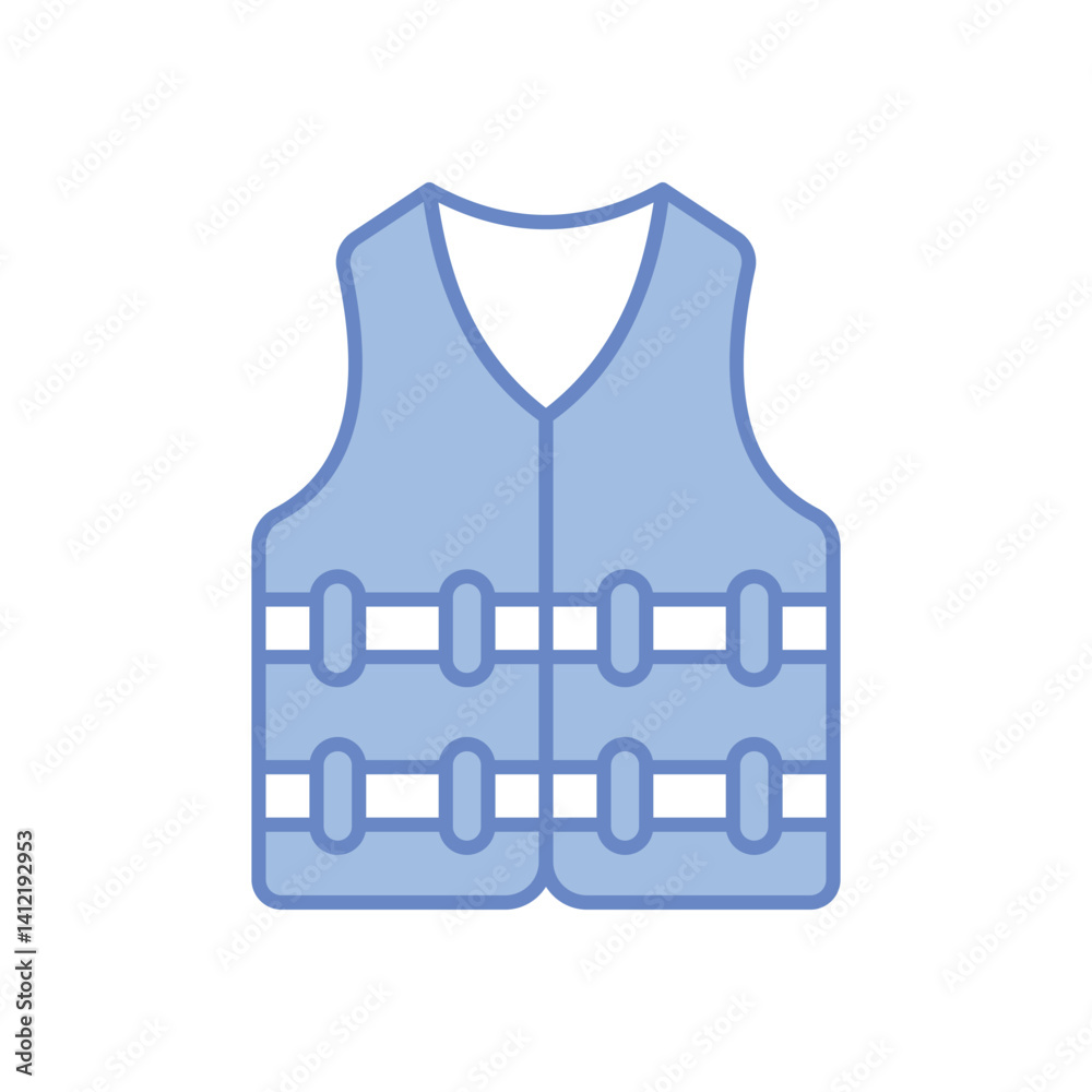 Safety Vest Vector icon Safety Vest Vector icon