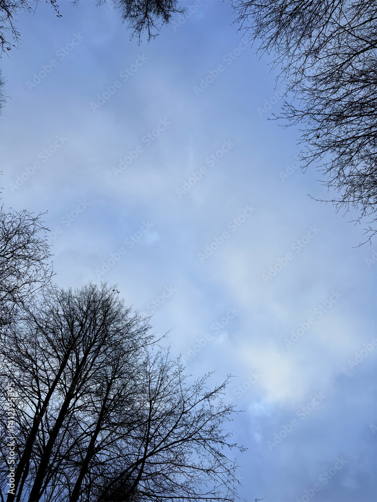 Beautiful blue sky and clouds Beautiful blue sky and clouds