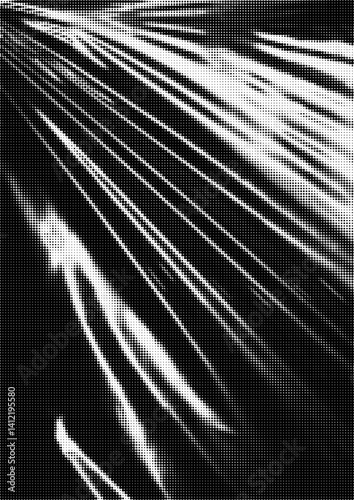 Large vector halftone plastic texture with a transparent background