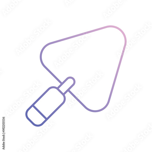 Trowel  Vector icon
