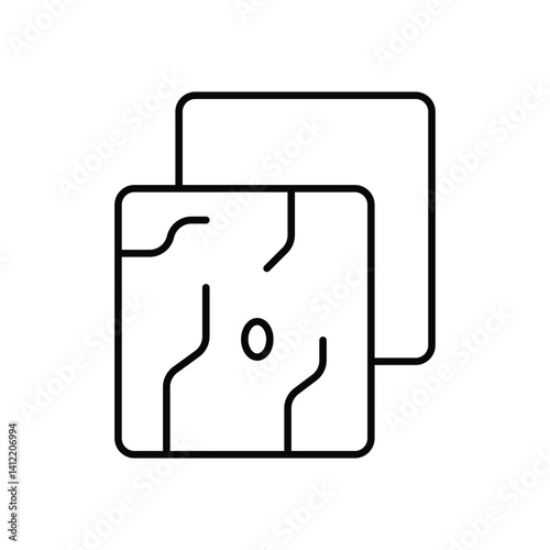 Plywood  Vector icon