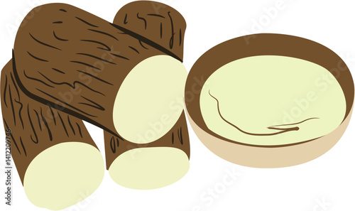 cassava fresh Harvest collection