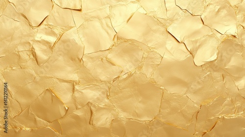 Obraz na płótnie Golden Texture Pattern This gold plate background is perfect for conveying the theme of luxury and wealth. w salonie
