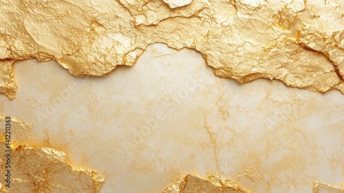 Obraz na płótnie Golden Texture Pattern This gold plate background is perfect for conveying the theme of luxury and wealth. w salonie