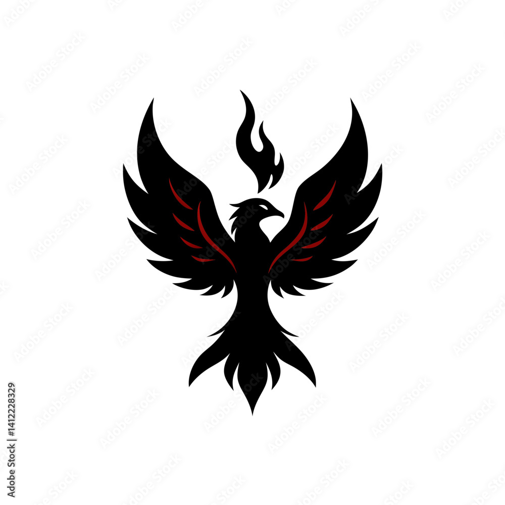 Fototapeta premium eagle tattoo design